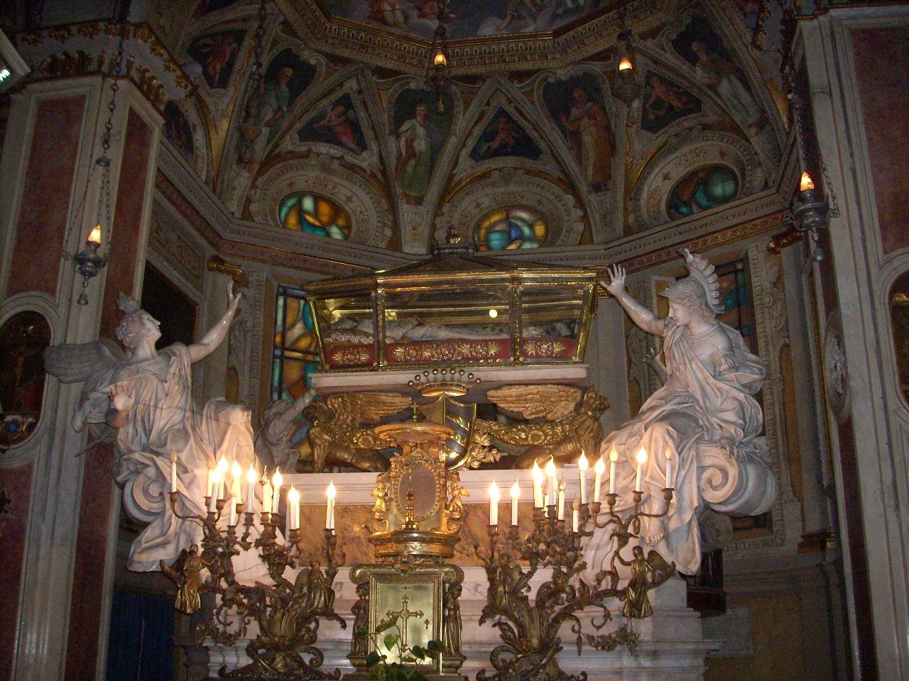Caterina Fieschi Adorno s tomb, Genoa - 04.JPG